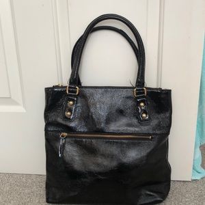 J Crew Black Tote
